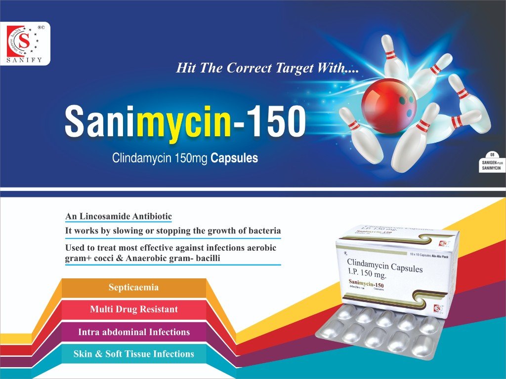 Sanimycin-150 Visual